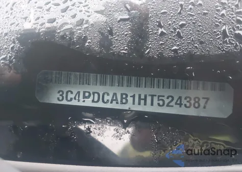 2017 Dodge Journey Se из США, поврежденный, VIN 3C4PDCAB1HT524387